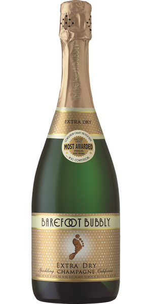 Barefoot Cellars | Barefoot Bubbly Chardonnay Champagne | Premium Extra Dry - Goro's Liquor