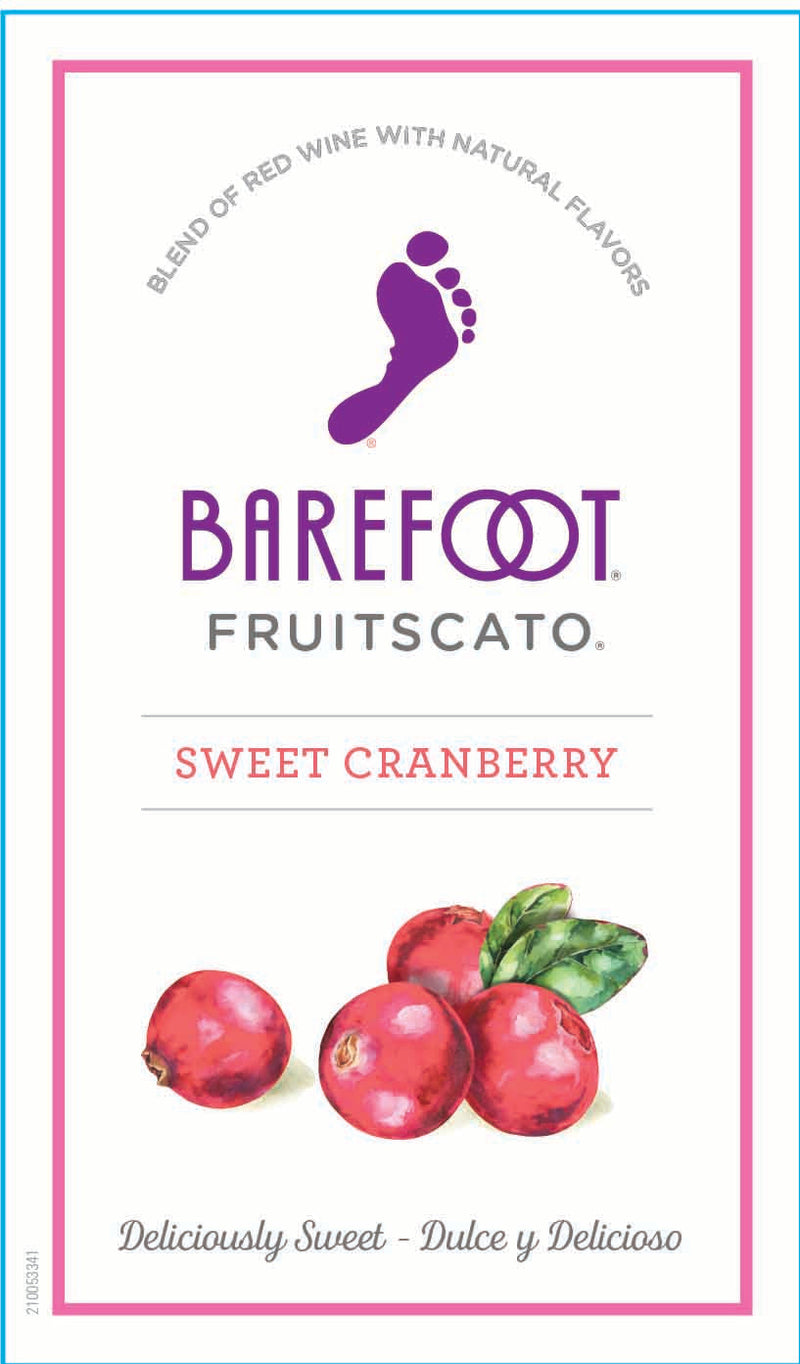 Barefoot Cellars | Sweet Cranberry Fruitscato - Goro&