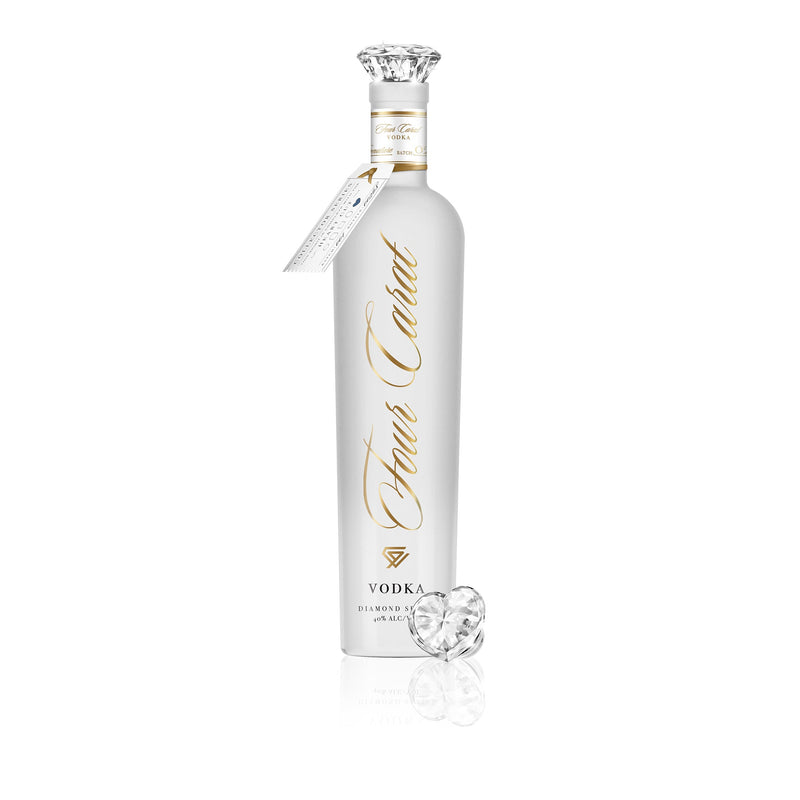 Four Carat Vodka Collectors Edition With Diamond Cut Closure - Goro&