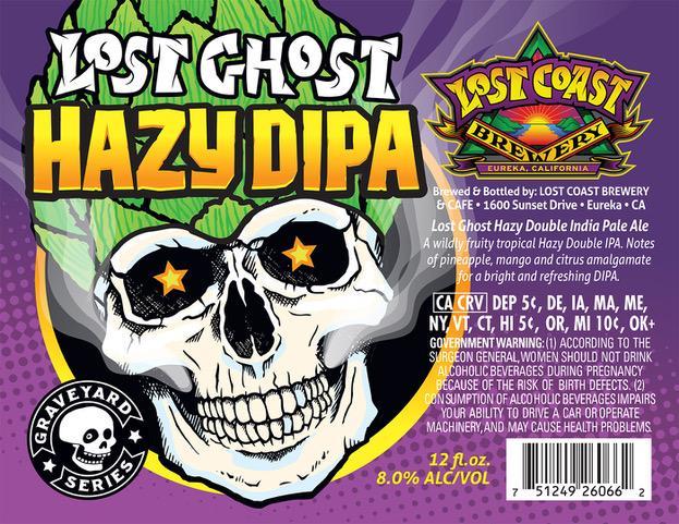 Lost Ghost Hazy DIPA | Lost Coast Brewery - Goro&