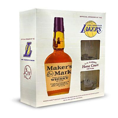 Maker's Mark Limited Edition Lakers "Home Court" Gift Set - Goro's Liquor