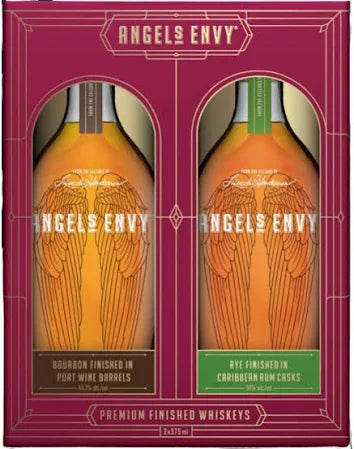 Angel’s Envy Bourbon & Rye 375ML Bundle Bourbon Angel&